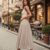 Kat Kat Uçuş Uçuş Maxi Etek – Cappuccino